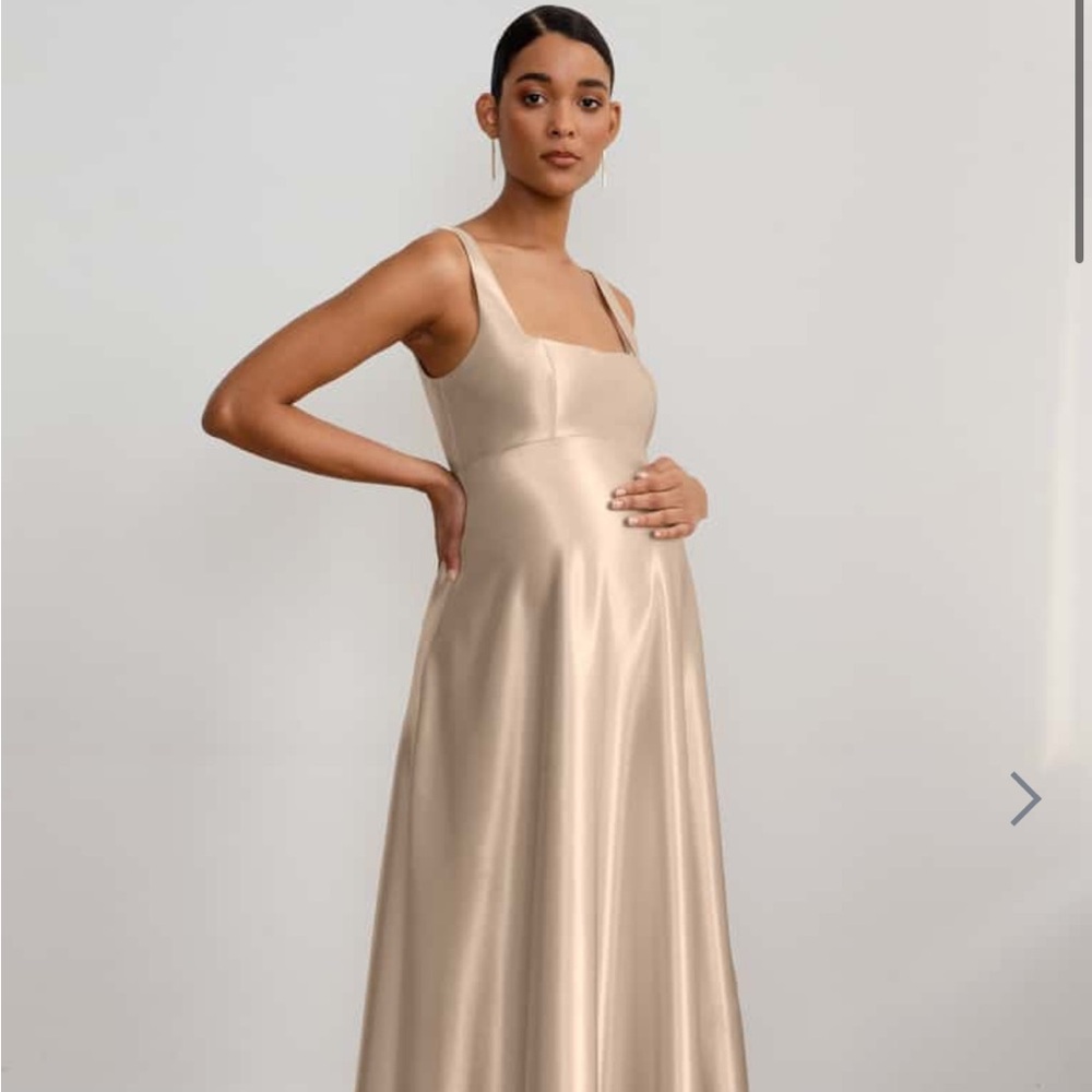 Jenny Yoo Ariana Maternity Dress in Petal